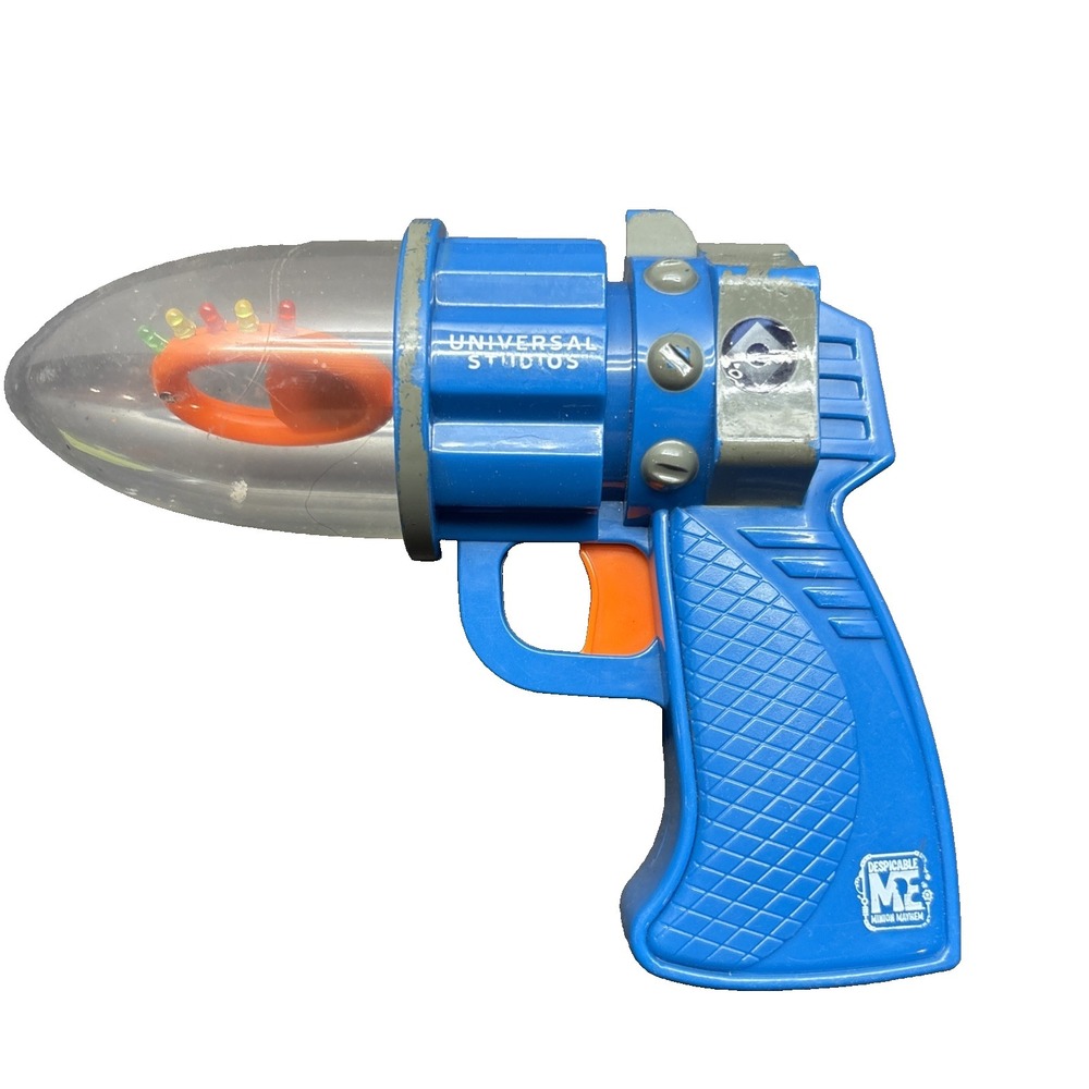 Universal Studios Despicable Me Minion Mayhem‎ Blaster w/Sound & Lights Used xx1